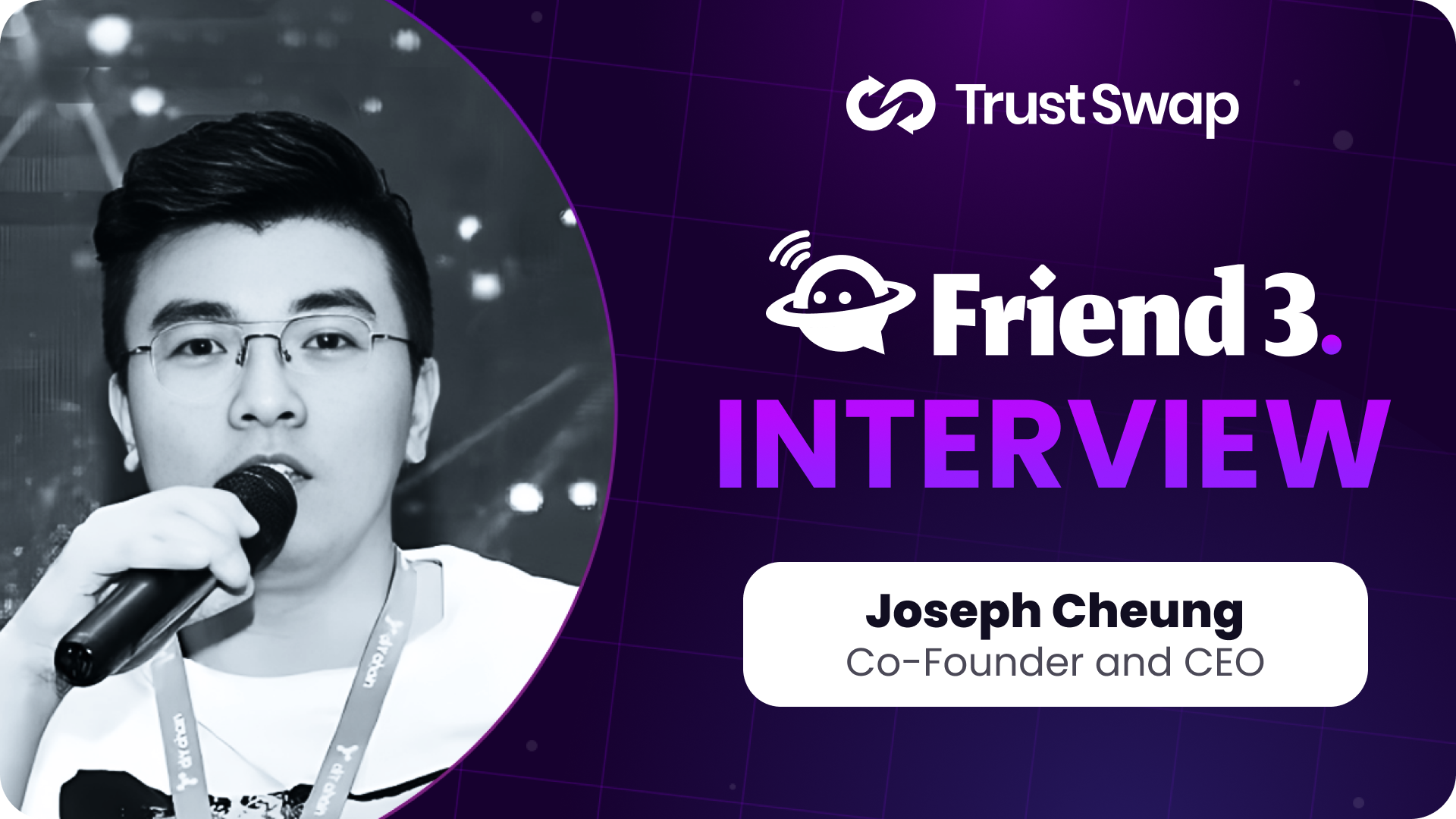 Friend3 Interview - a discussion with Joesph Cheung, the CEO of Friend3