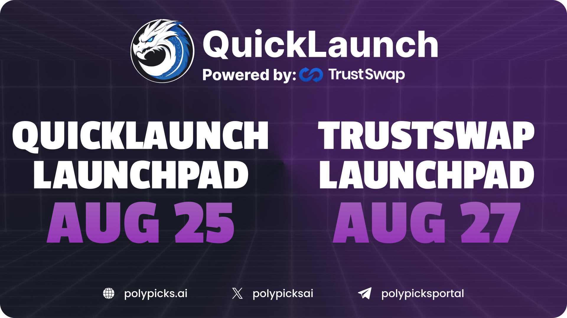PolyPicks to Launch $PICKS Token on QuickLaunch and TrustSwap