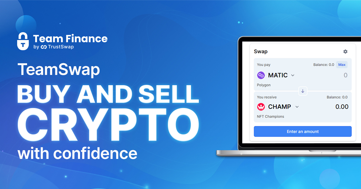 Team Finance Announces TeamSwap Exchange