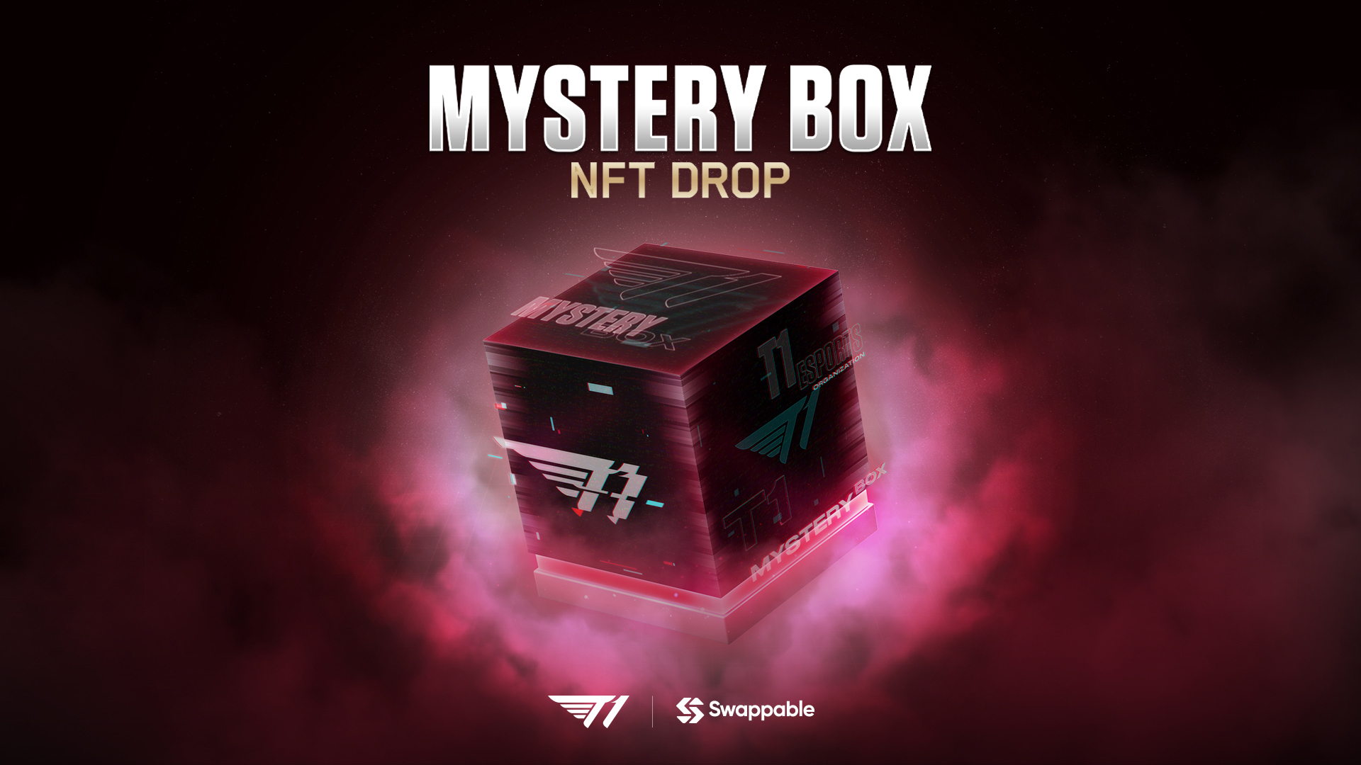 Unlock rare NFTs in the T1 Mystery Box Drop, real-world utilities, and a chance to win NFT Champions Launchpad allocations
