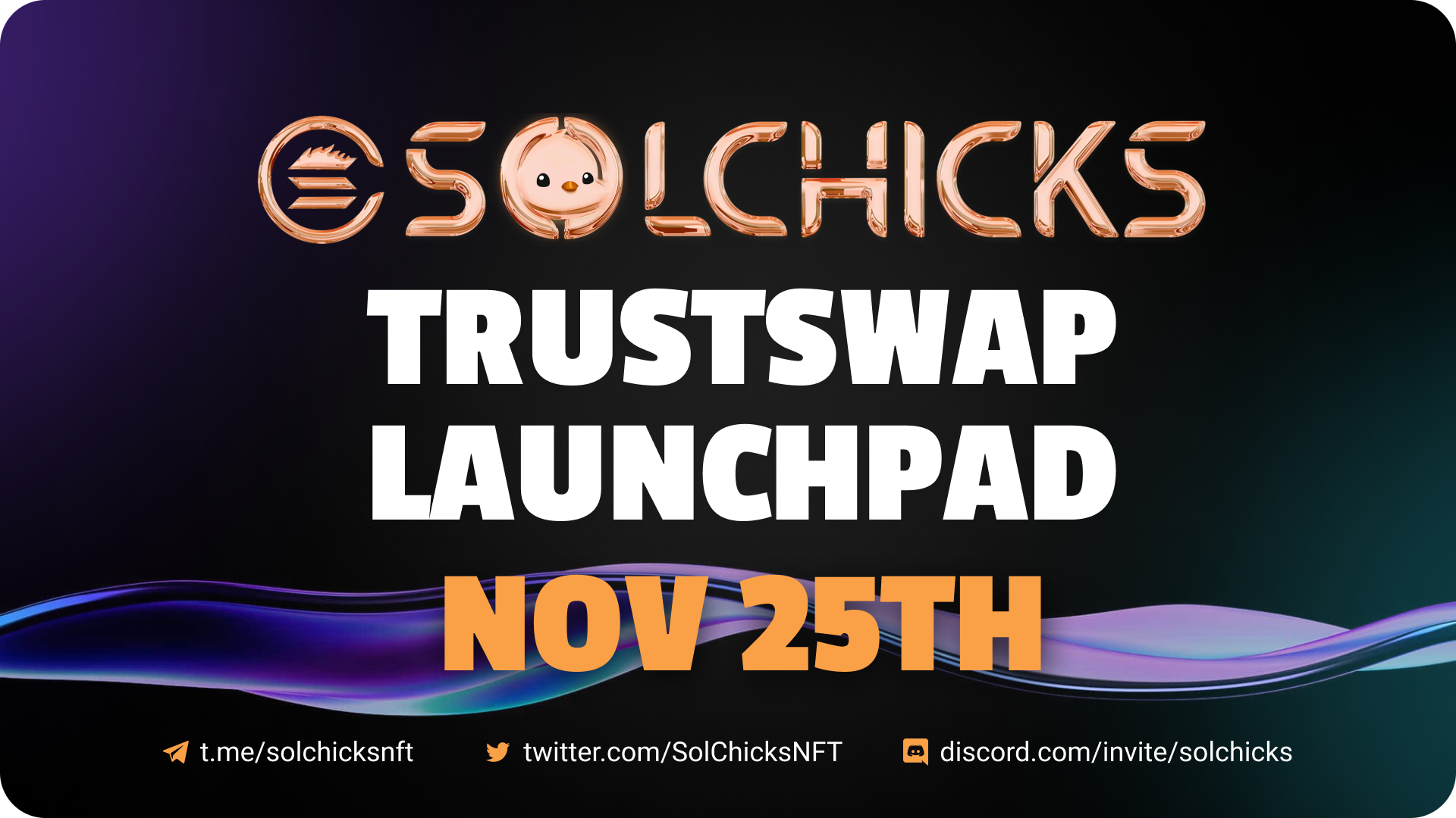 SolChicks Announces Nov. 25th Token Offering on TrustSwap Launchpad