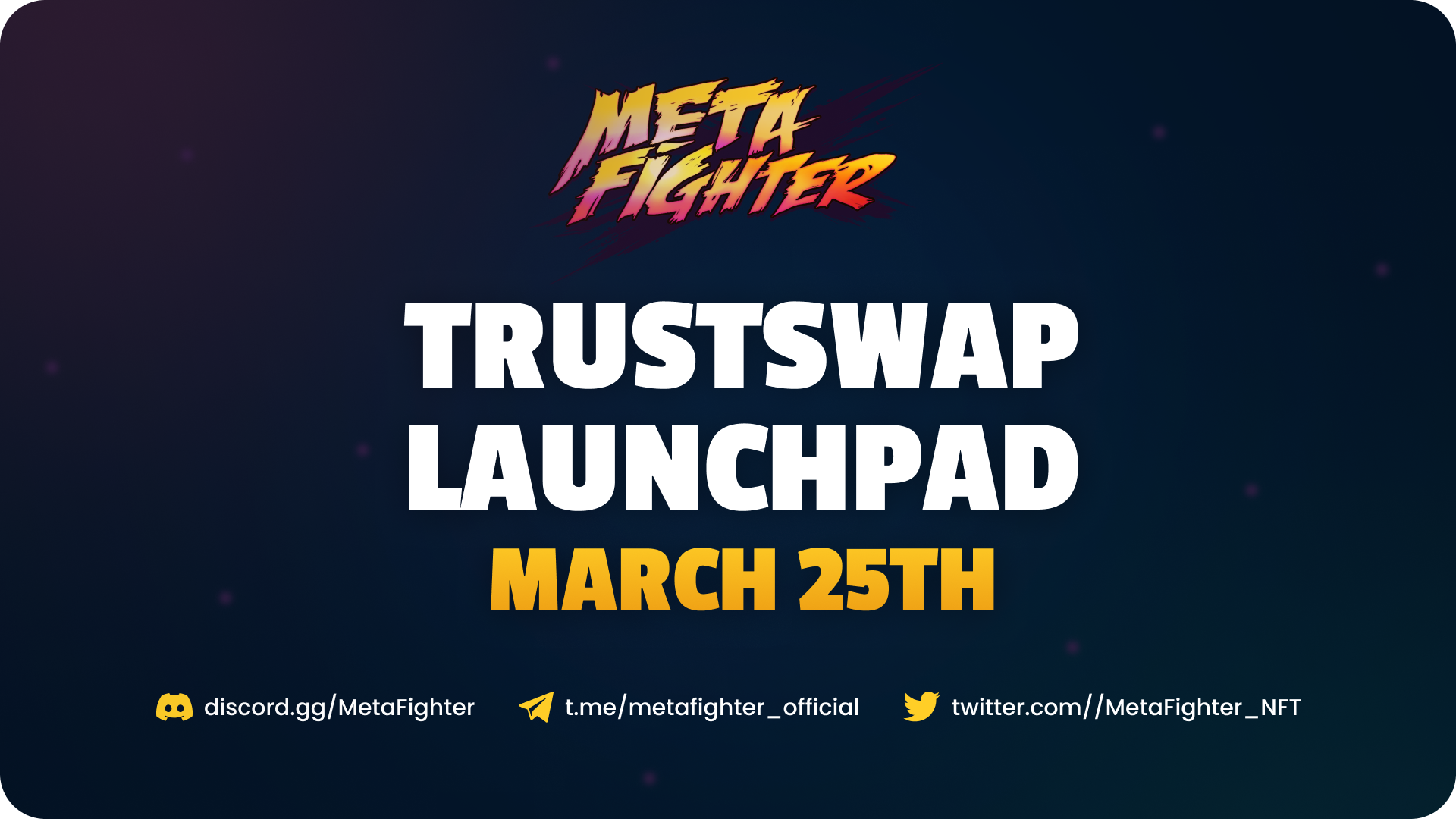 MetaFighter Announces Collaboration with TrustSwap for March 25th FlashLaunch