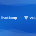 Image of Velas and TrustSwap logos