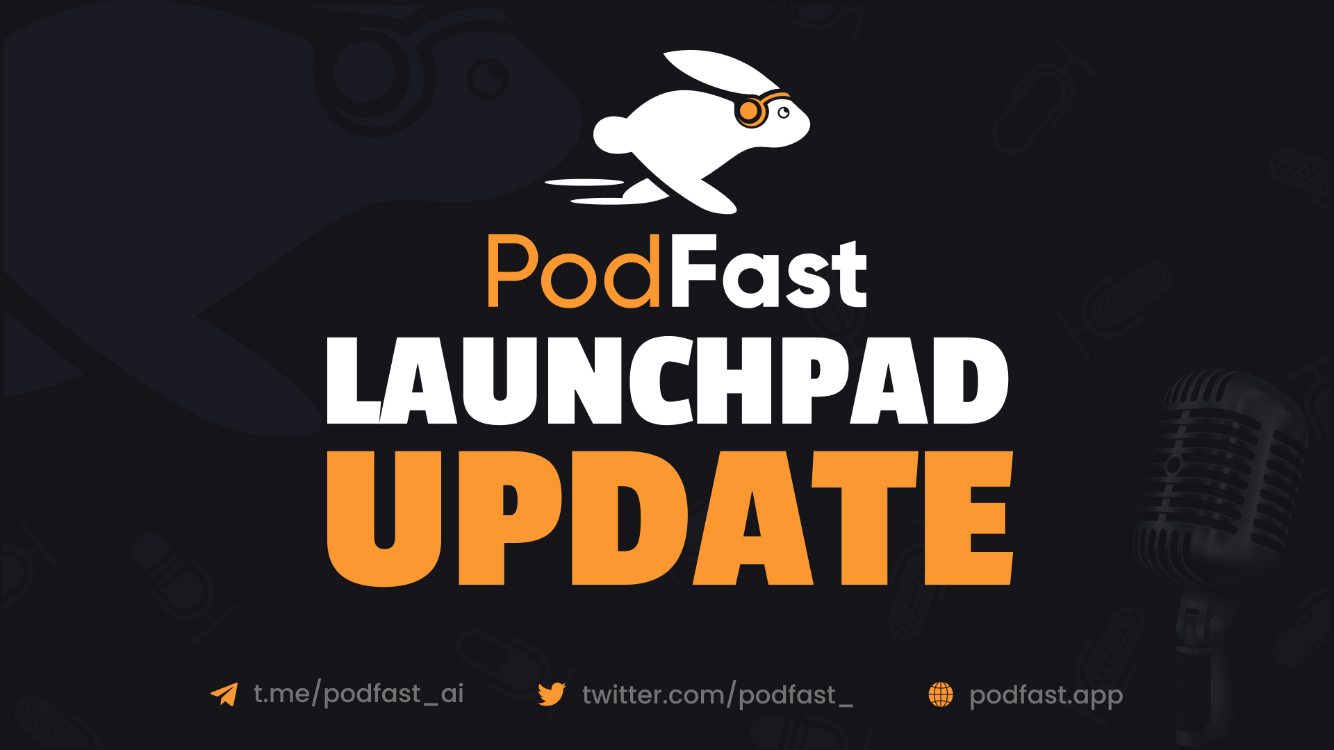 PodFast Launchpad Update