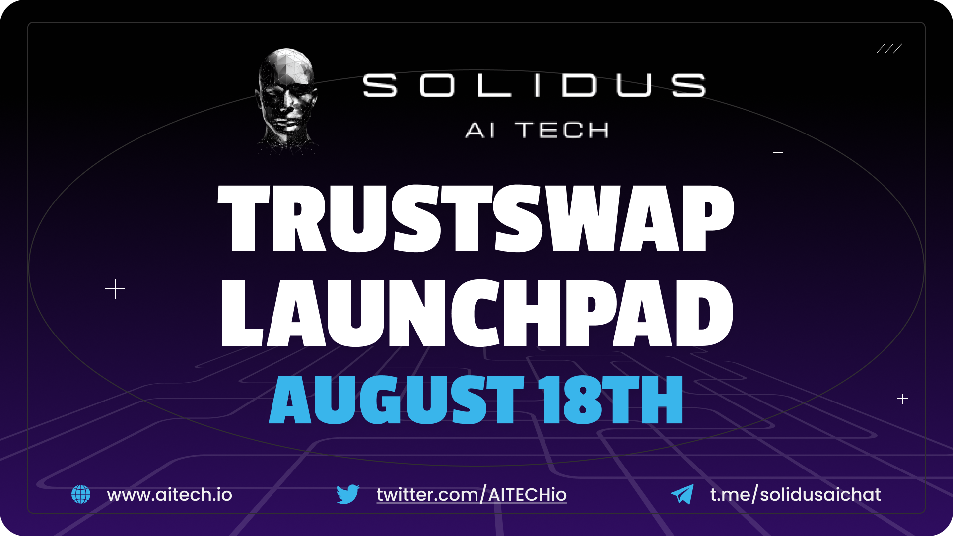 SOLIDUS AI TECH Announces August 18th Token Offering on TrustSwap Launchpad