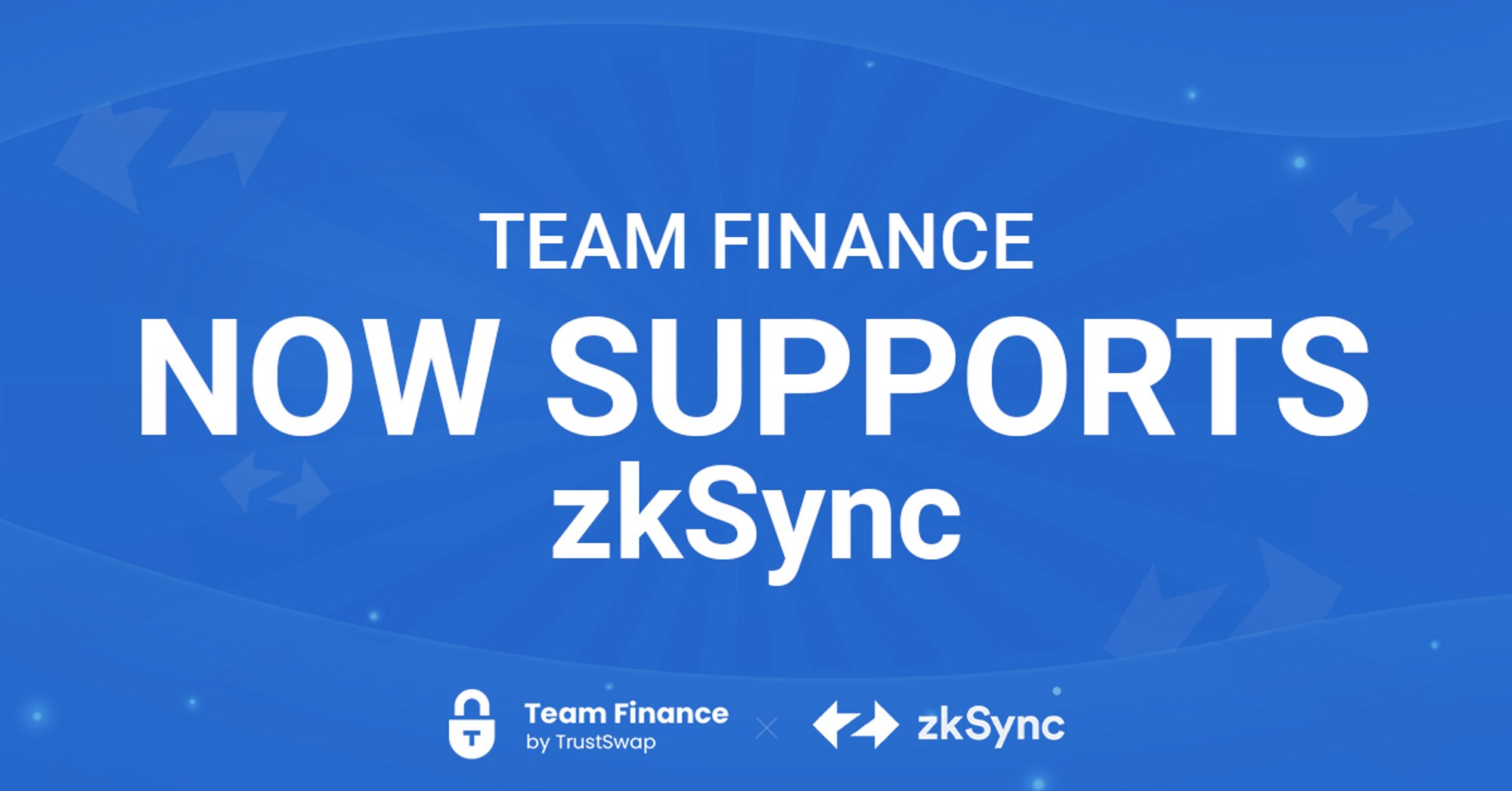 Team Finance Now Supports zkSync Era