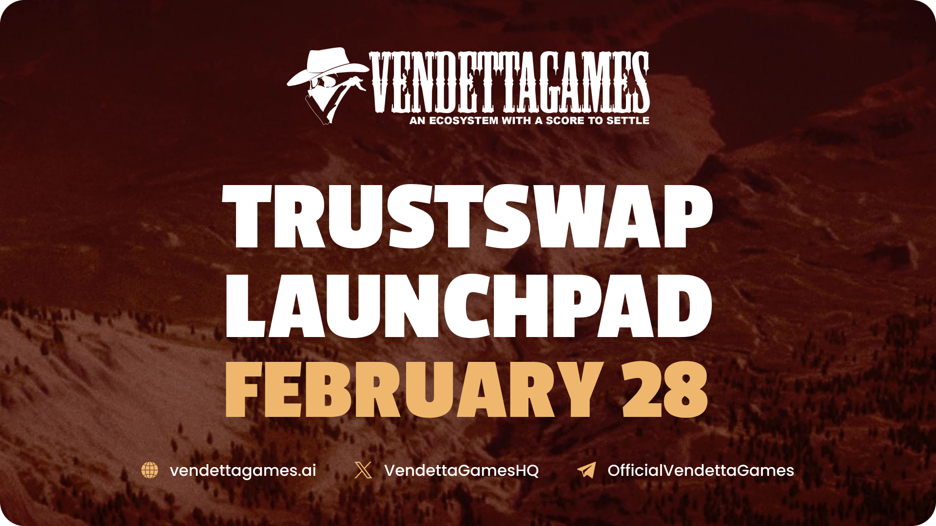 Vendetta Games Announces $VDT Token Offering February 28th on TrustSwap Launchpad